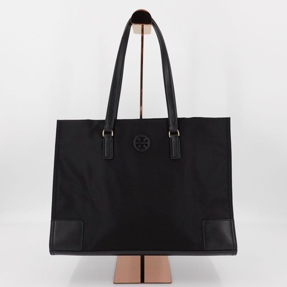 Tory Burch Handbags - Tory Burch Ella Nylon Tote Bag Black